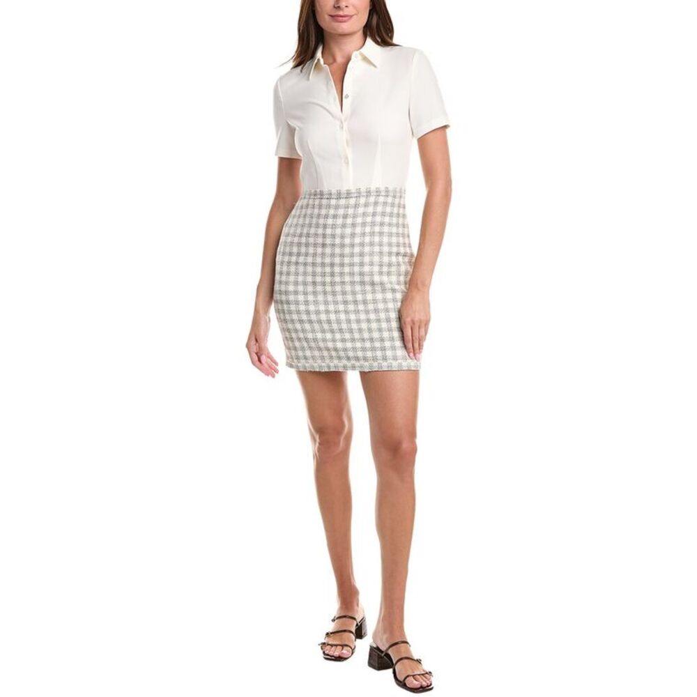 Theory Womens Tweed Dress